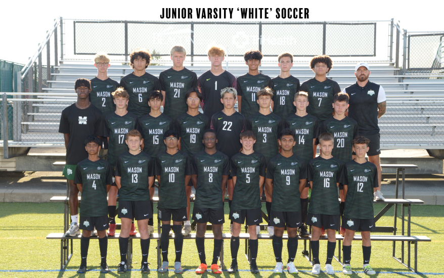 Boys JV White Soccer Team